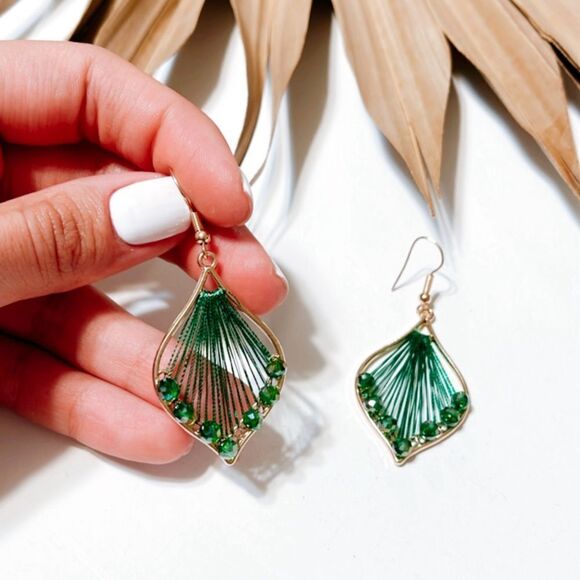 Boho statement earrings #802 - Picture 2 of 2